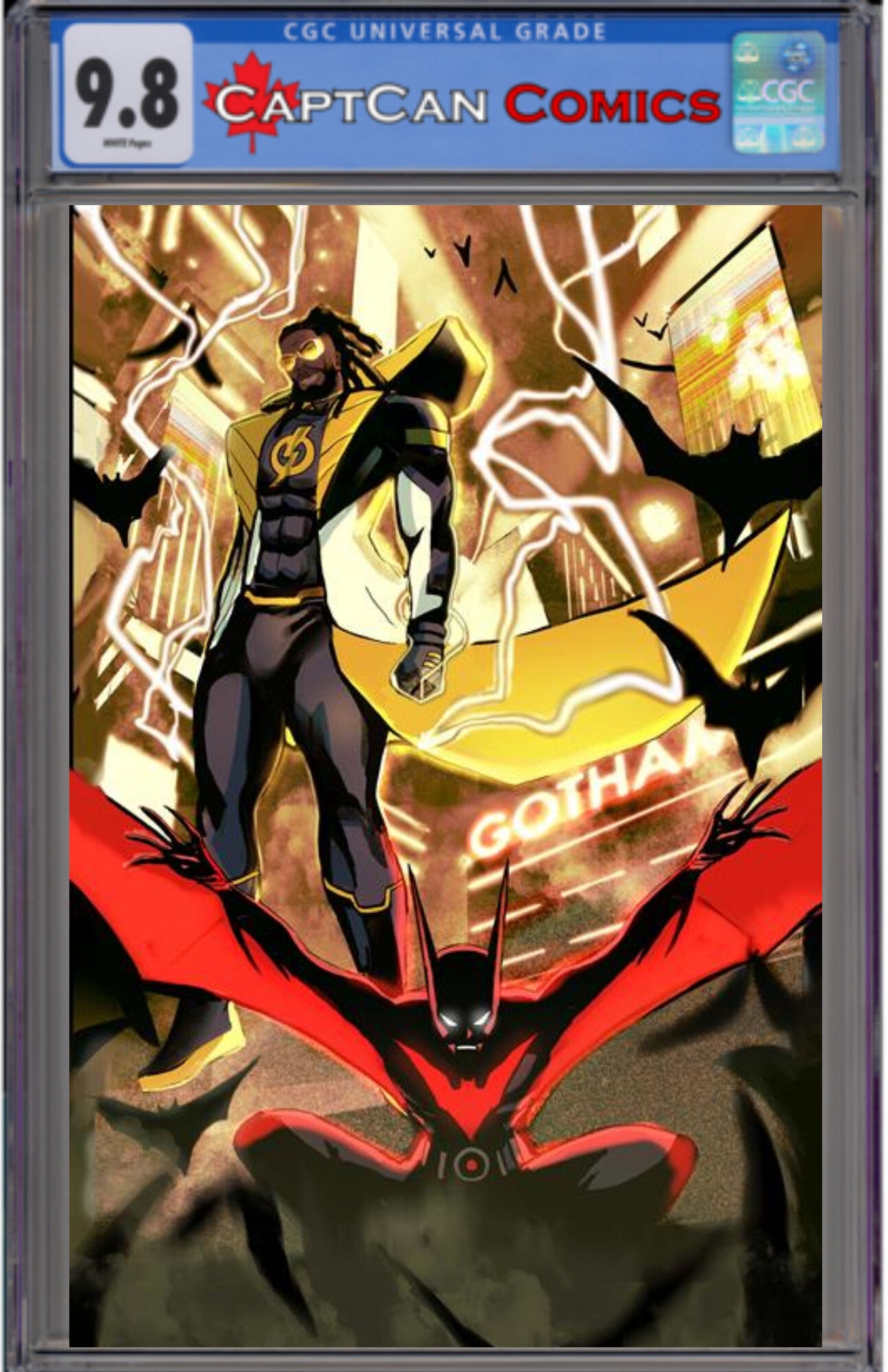 BATMAN STATIC BEYOND #1 (OF 6) CVR A NIKOLAS DRAPER-IVEY