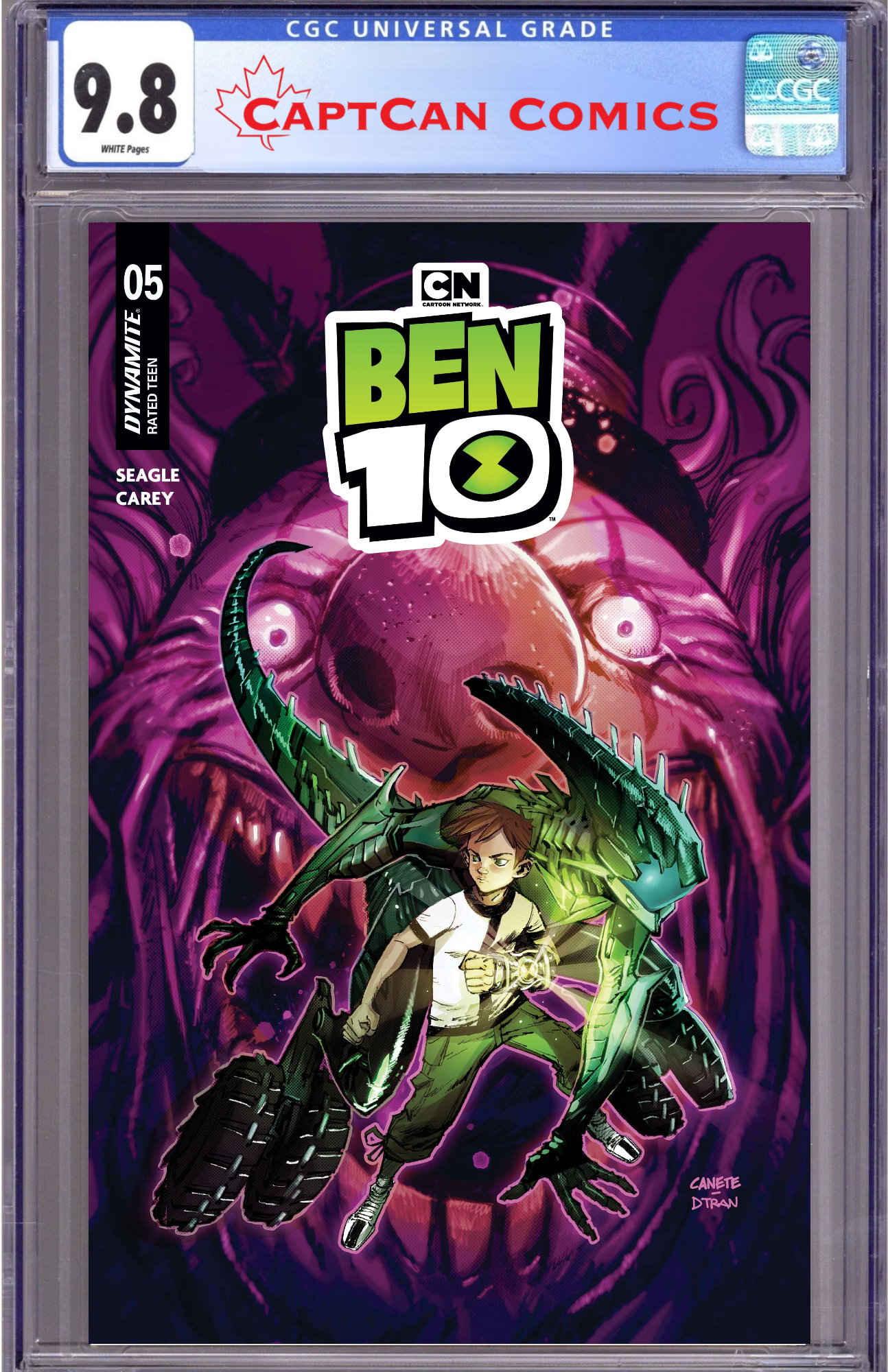 BEN 10 #5 CVR E ERIC CANETE VAR