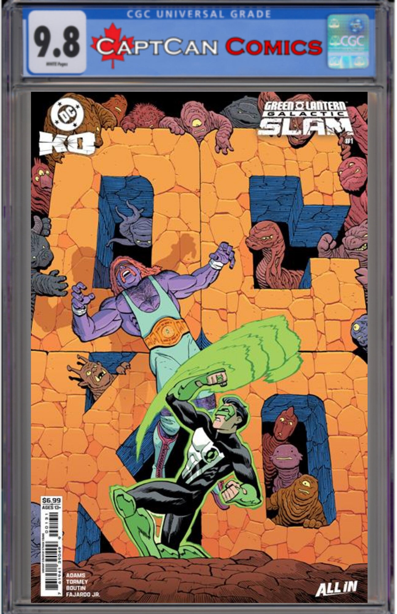 DC K.O. GREEN LANTERN GALACTIC SLAM #1 (ONE SHOT) CVR C ETHAN YOUNG CARD STOCK VAR