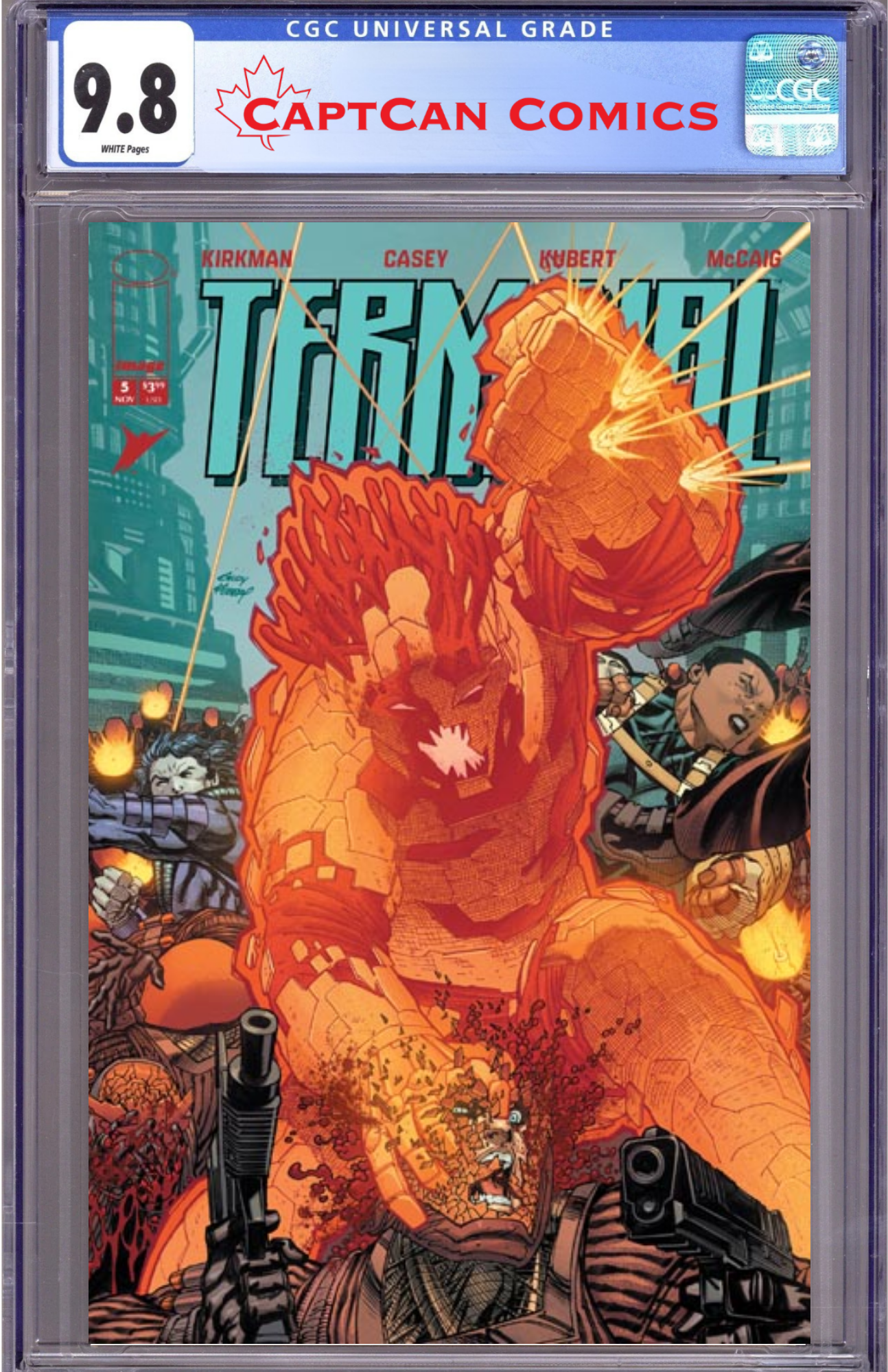 TERMINAL #5 CVR A ANDY KUBERT & DAVE MCCAIG (MR)