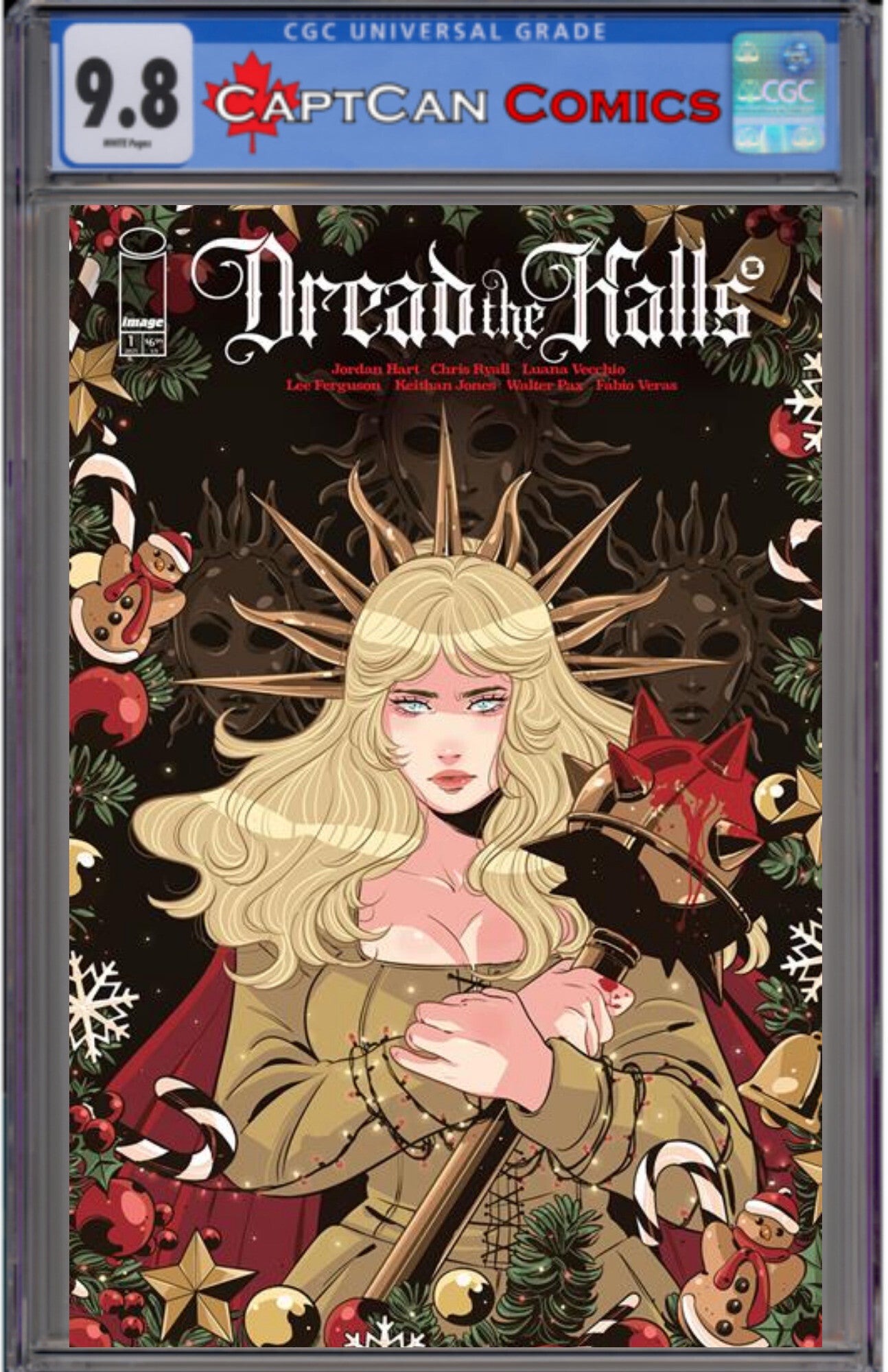 DREAD THE HALLS 2025 (ONE SHOT) CVR B LUANA VECCHIO VAR