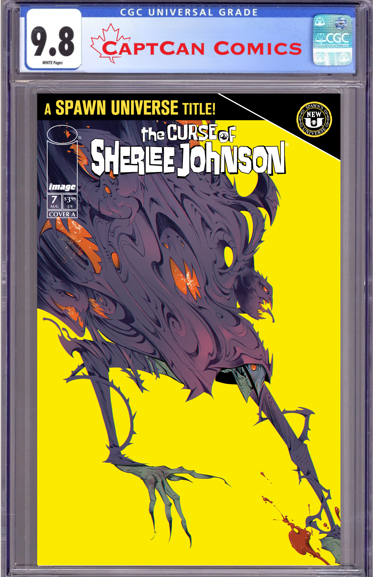 SPAWN THE CURSE OF SHERLEE JOHNSON #7 CVR A JONATHAN GLAPION