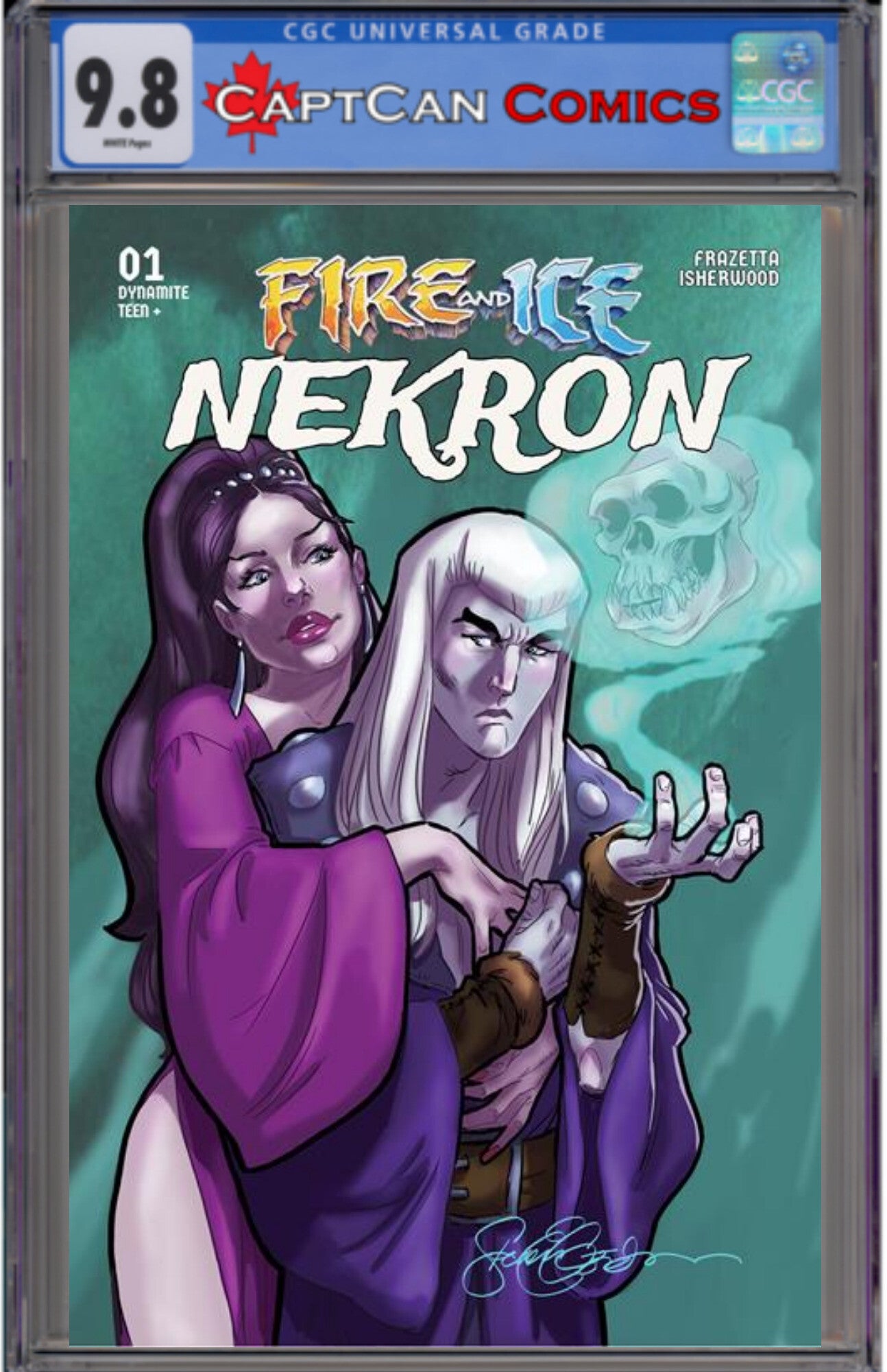 FIRE AND ICE NEKRON #1 (ONE SHOT) CVR C STEVEN GORDON VAR
