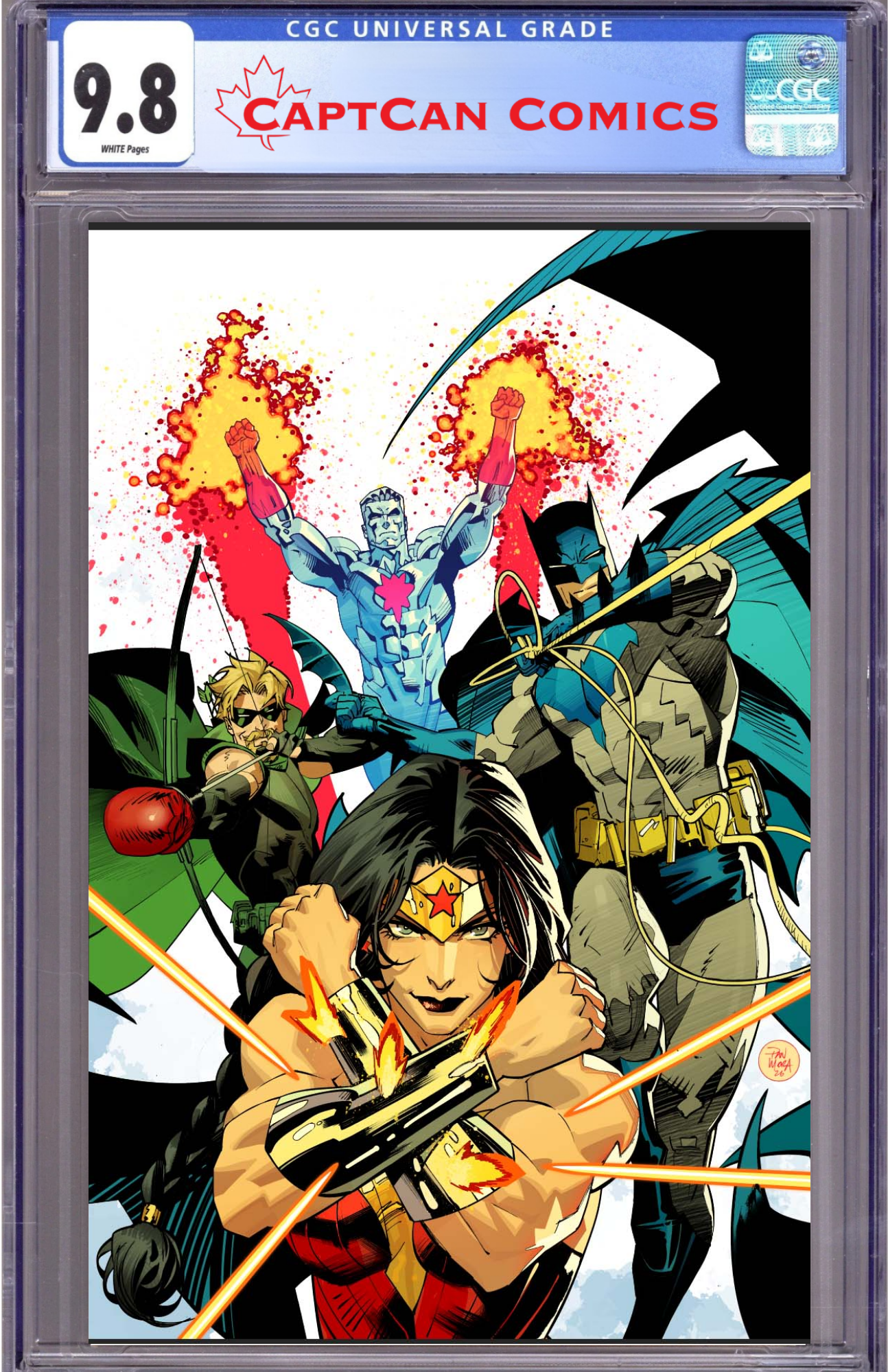 JUSTICE LEAGUE UNLIMITED #22 CVR A DAN MORA