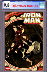 IRON MAN #10 LUCIANO VECCHIO ART STYLE VARIANT thumbnail