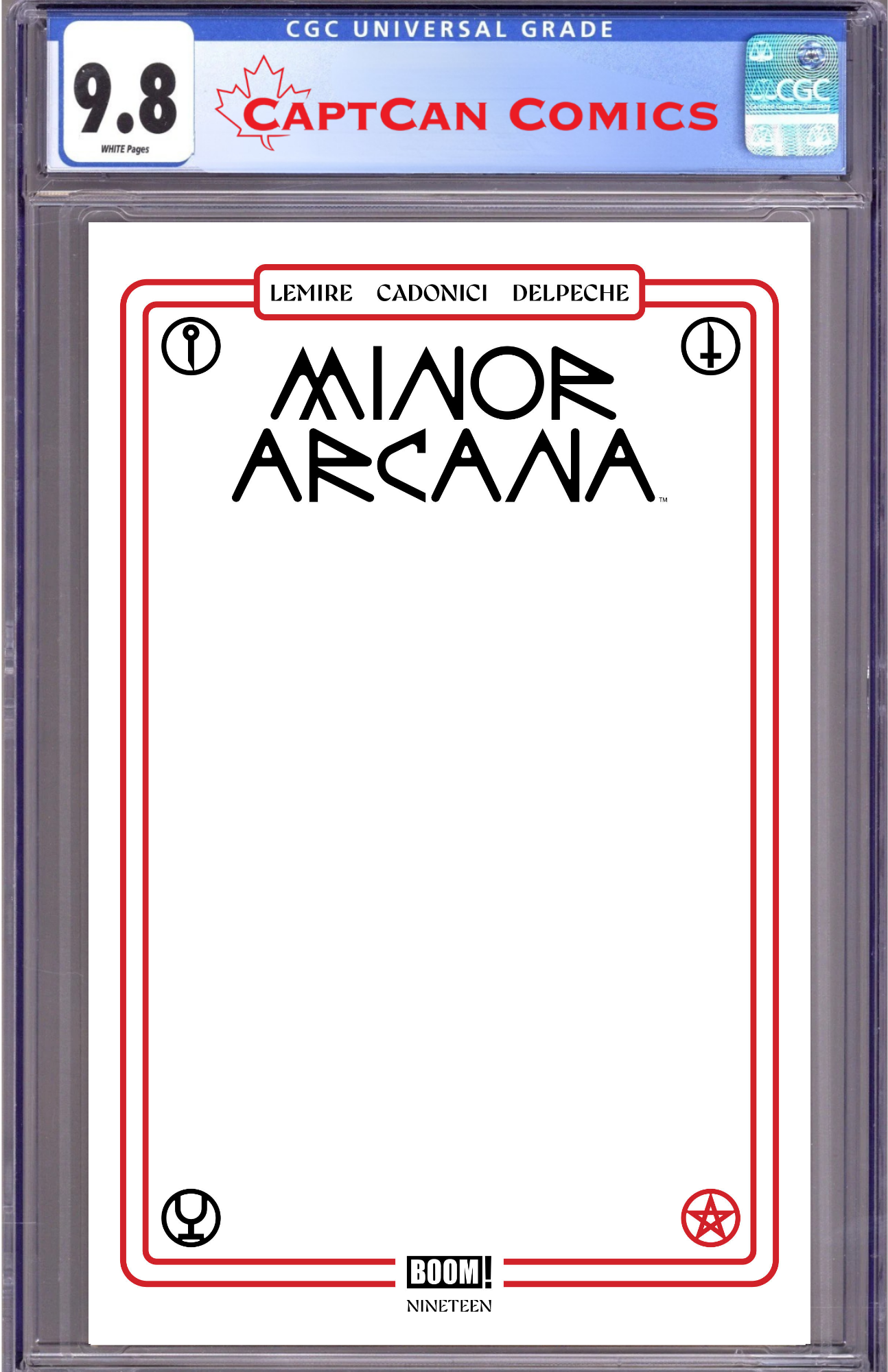 MINOR ARCANA #19 C BLANK SKETCH VARIANT