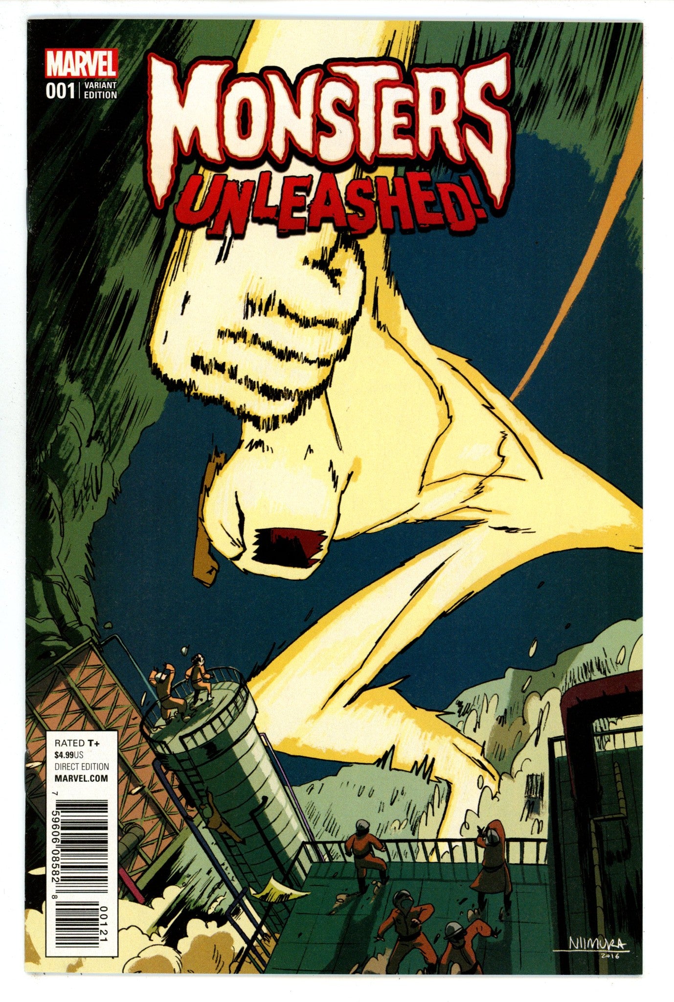 Monsters Unleashed Vol 2 1 High Grade (2017) Niimura Variant 