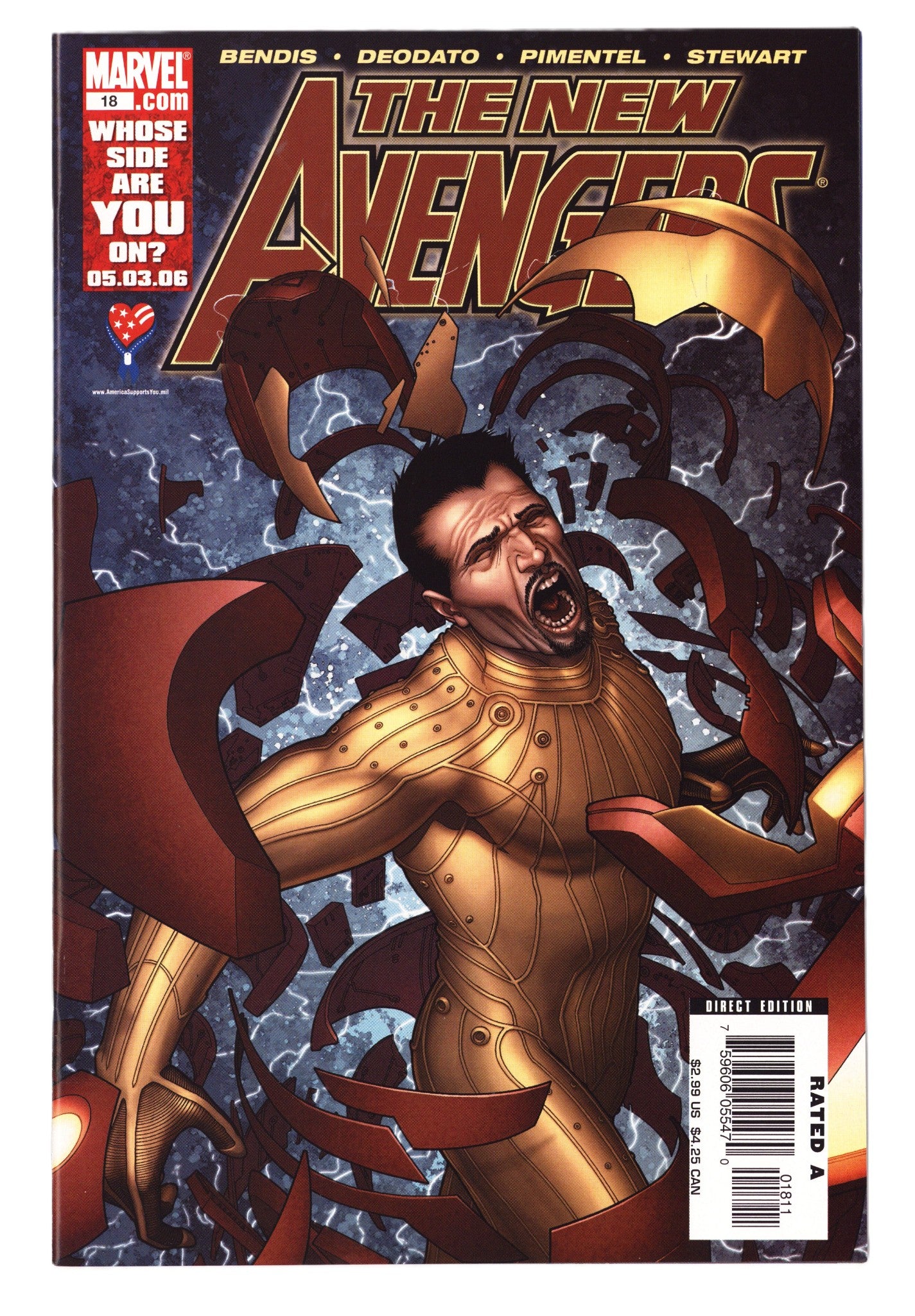 New Avengers Vol 1 18 High Grade (2006) 