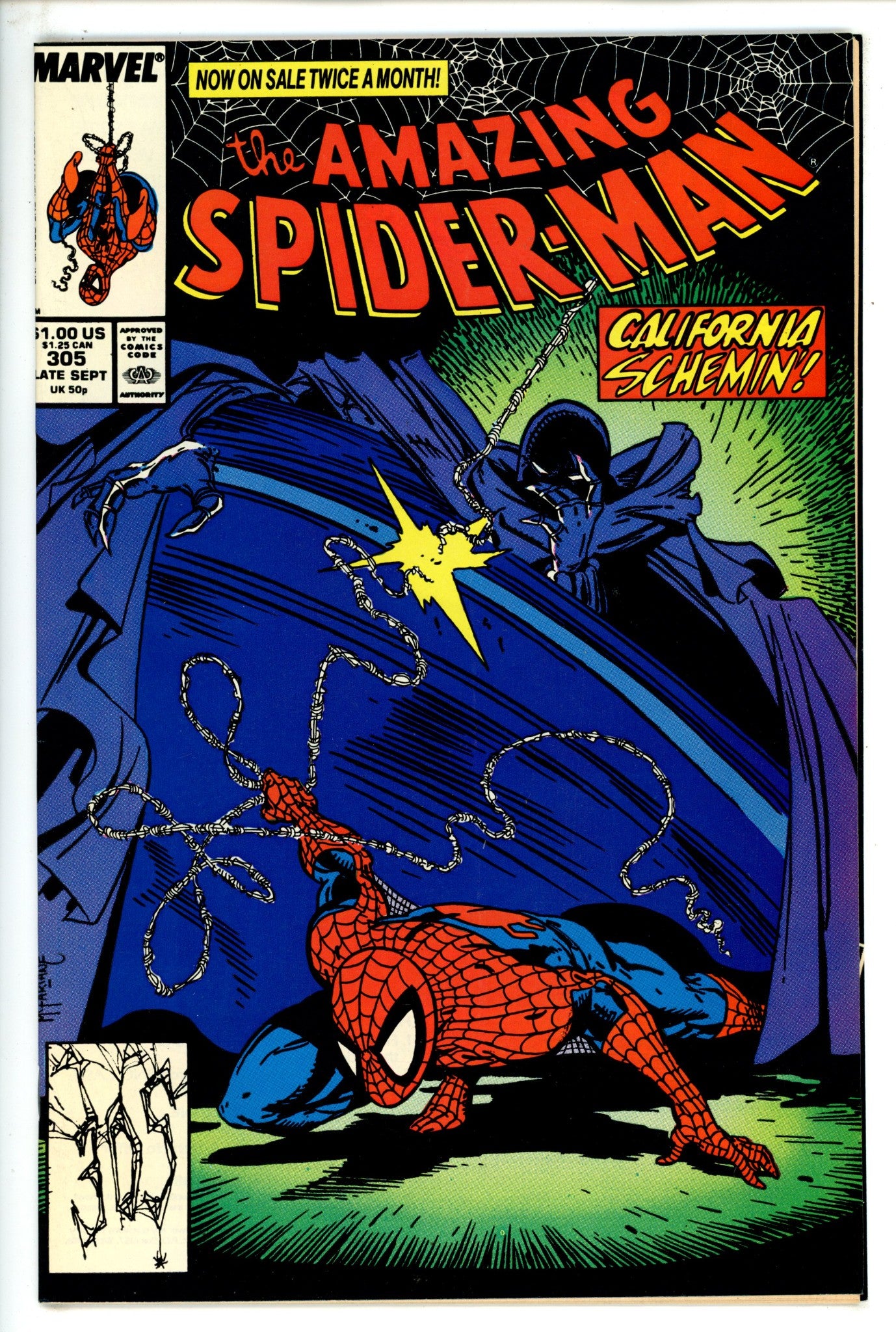 The Amazing Spider-Man Vol 1 305 VF/NM (9.0) (1988) 