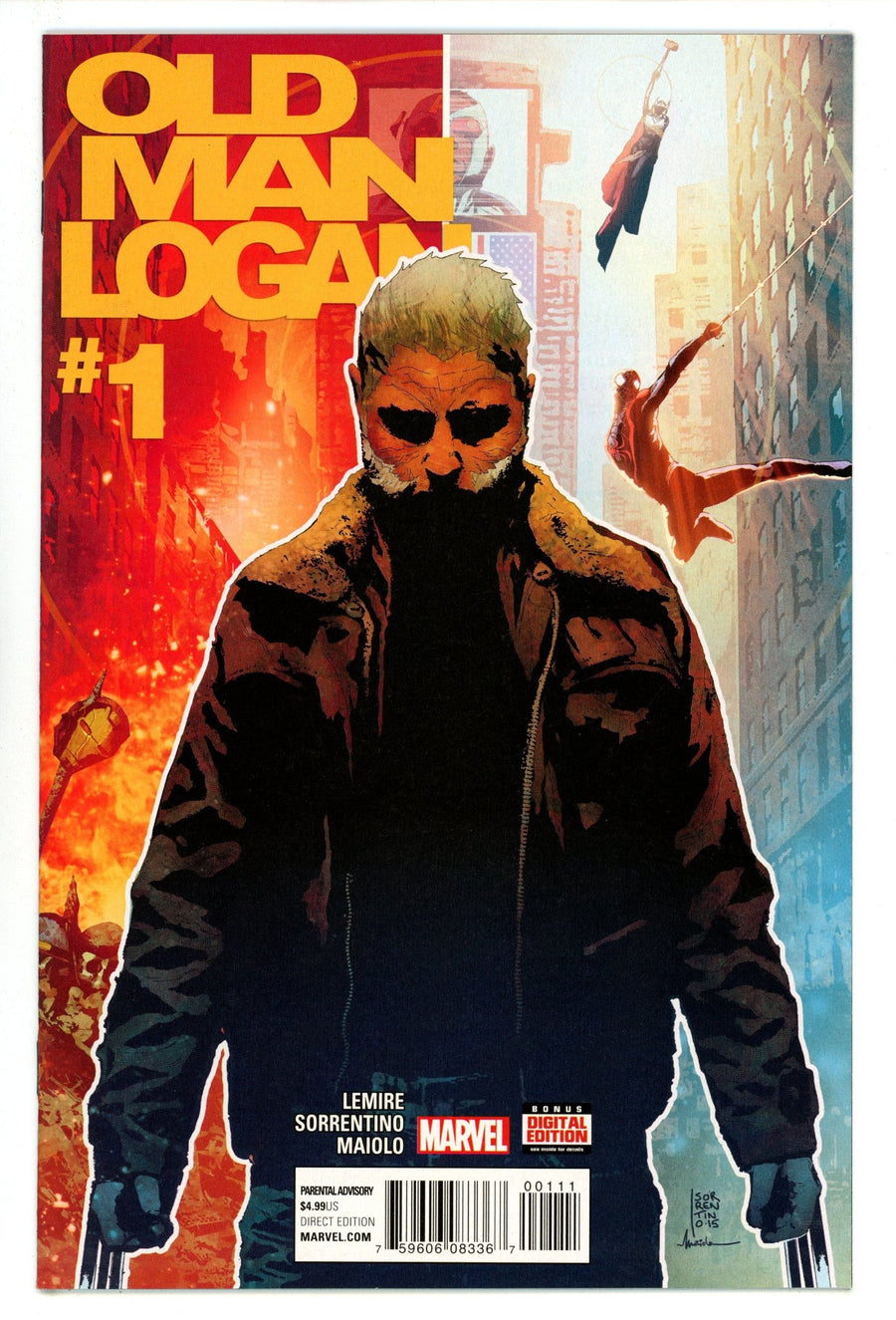 Old Man Logan Vol 2 1  High Grade   (2016)