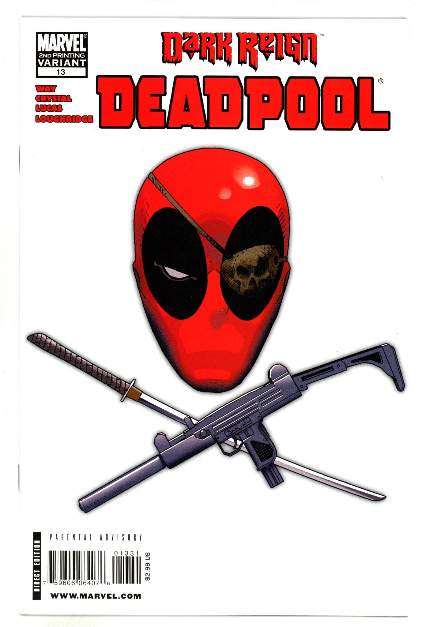 Deadpool Vol 3 13 VF- (7.5) (2009) 2nd Print 