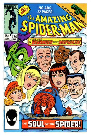 The Amazing Spider-Man Vol 1 274 VF/NM (9.0) (1986)