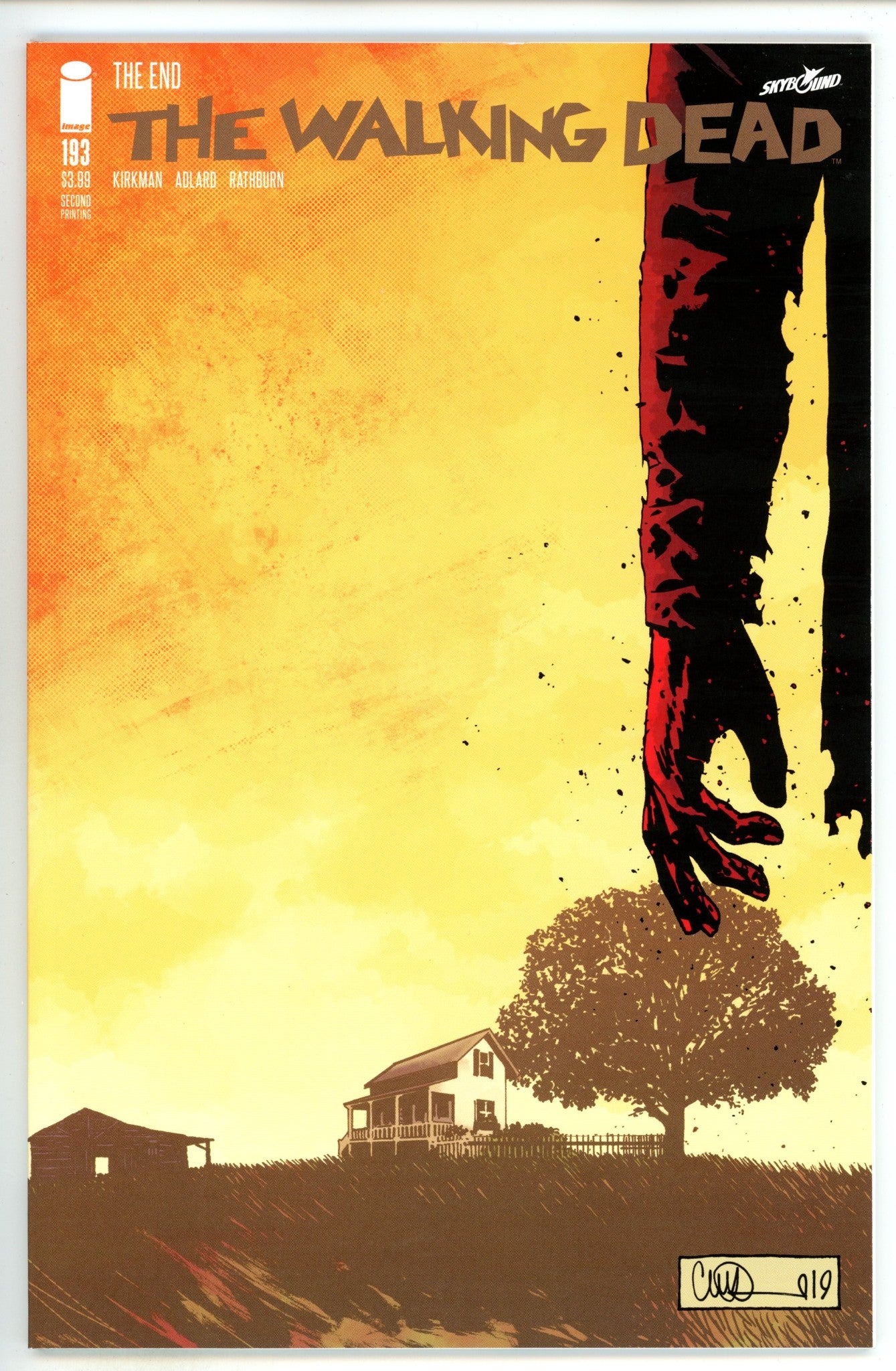 The Walking Dead  193  High Grade  (2019)  2nd Print  