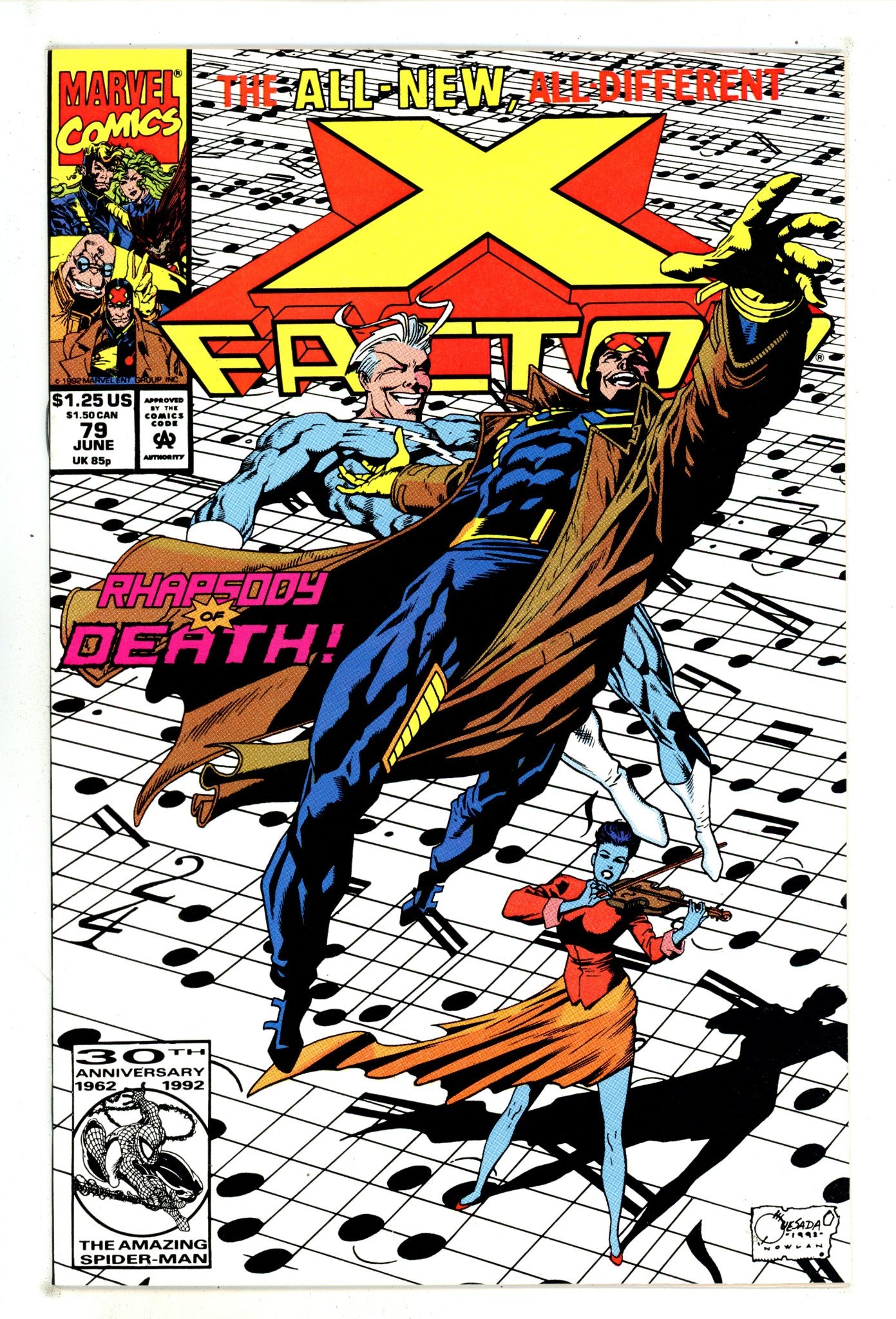 X-Factor Vol 1 79 High Grade (1992) 