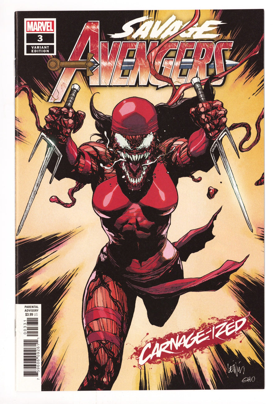 Savage Avengers Vol 1 3 High Grade (2019) Yu Variant 
