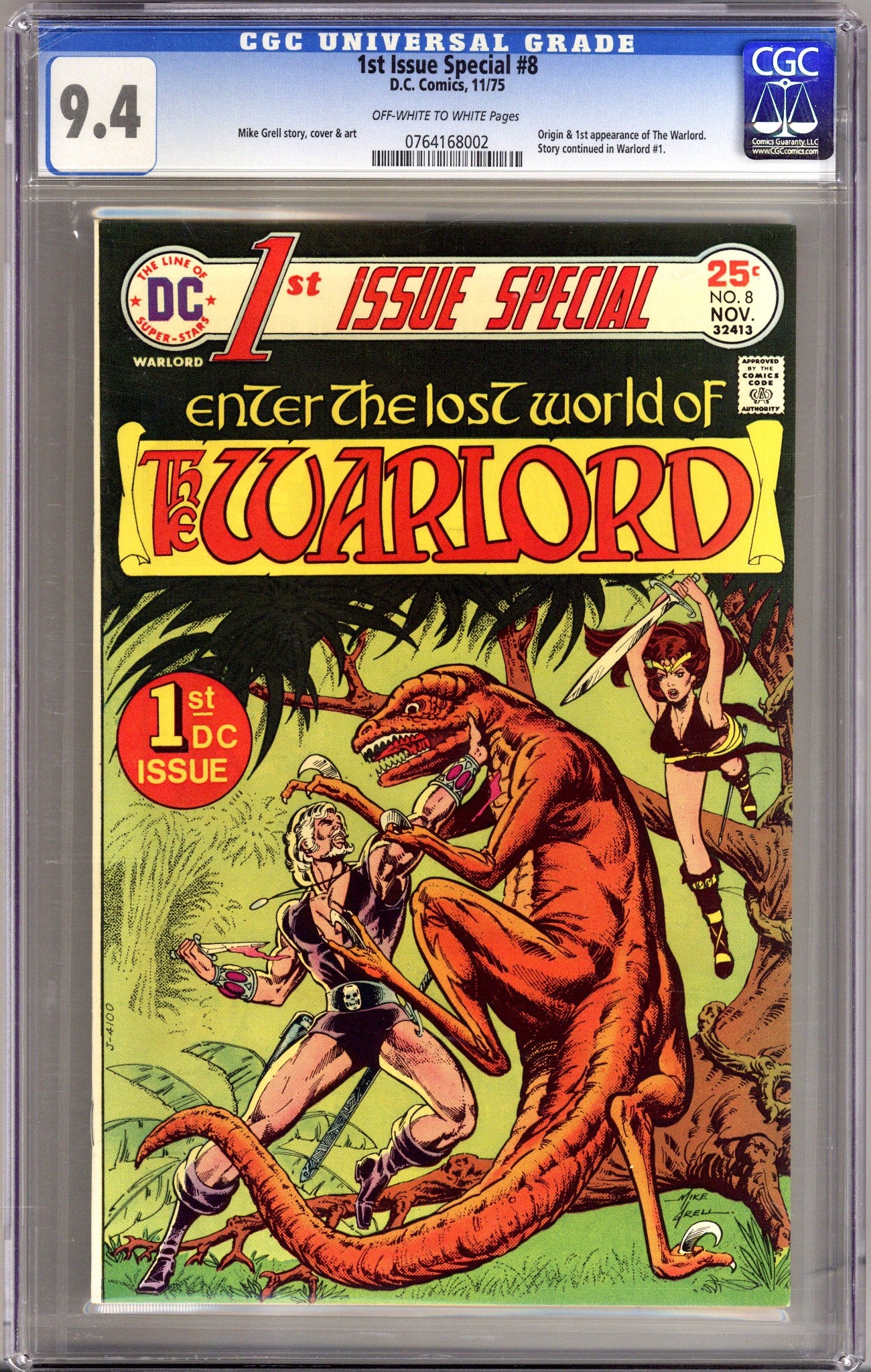 1st Issue Special 8 CGC 9.4 (NM) (1975) 