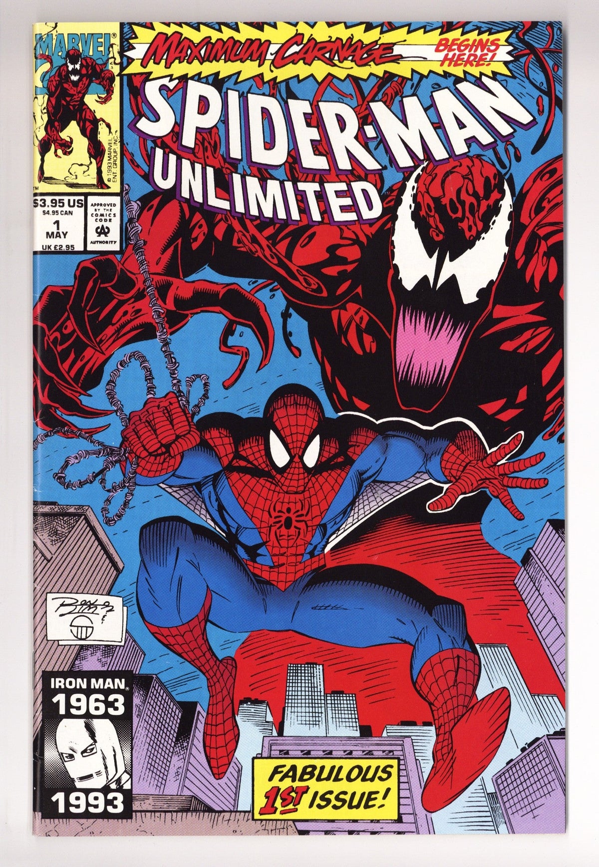 Spider-Man Unlimited Vol 1 1  Mid Grade   (1993)