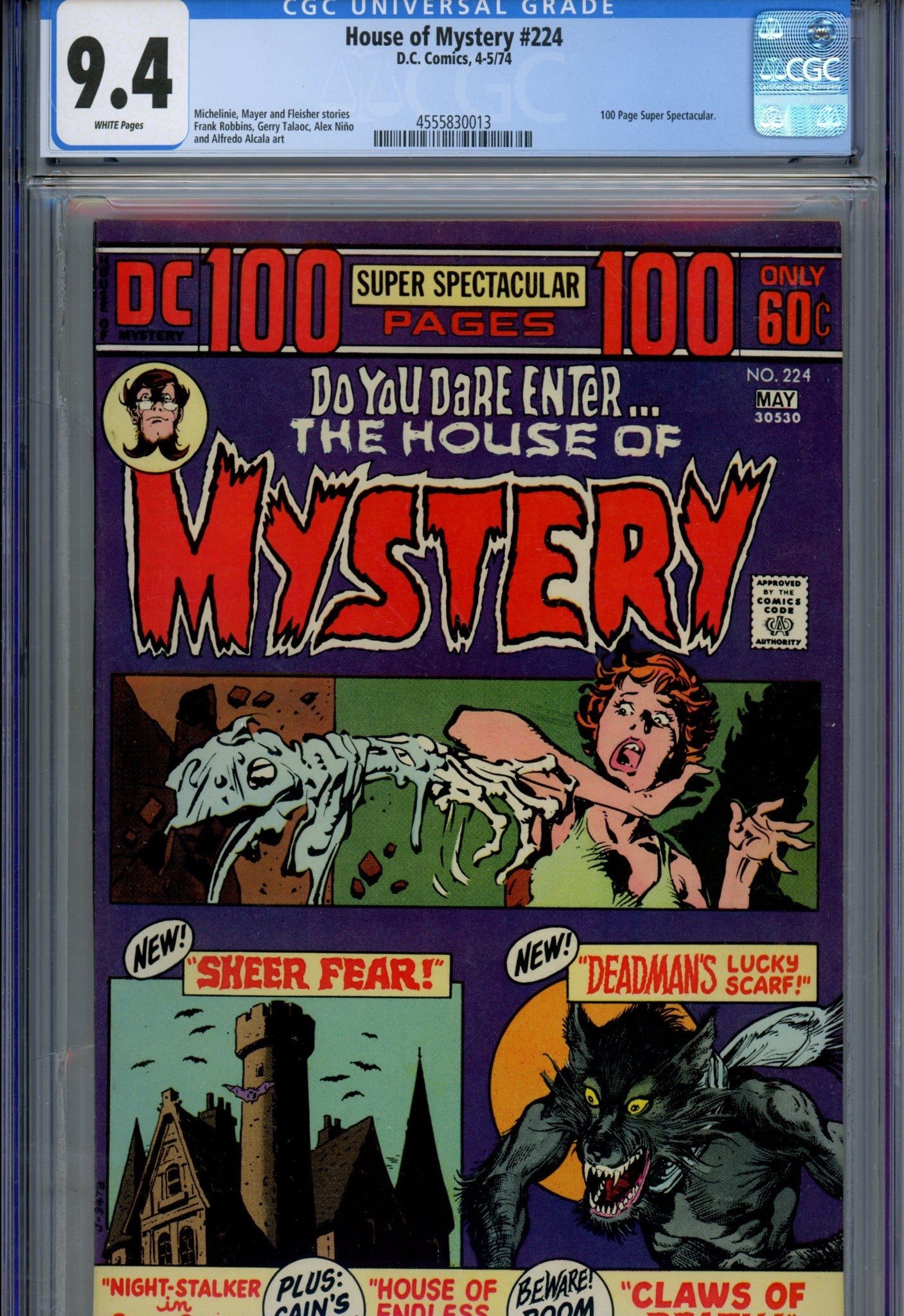 House of Mystery Vol 1 224 CGC 9.4 (NM) (1974) 
