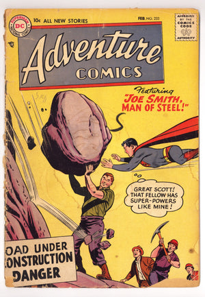 Adventure Comics Vol 1 233 FR/GD (1.5) (1957)