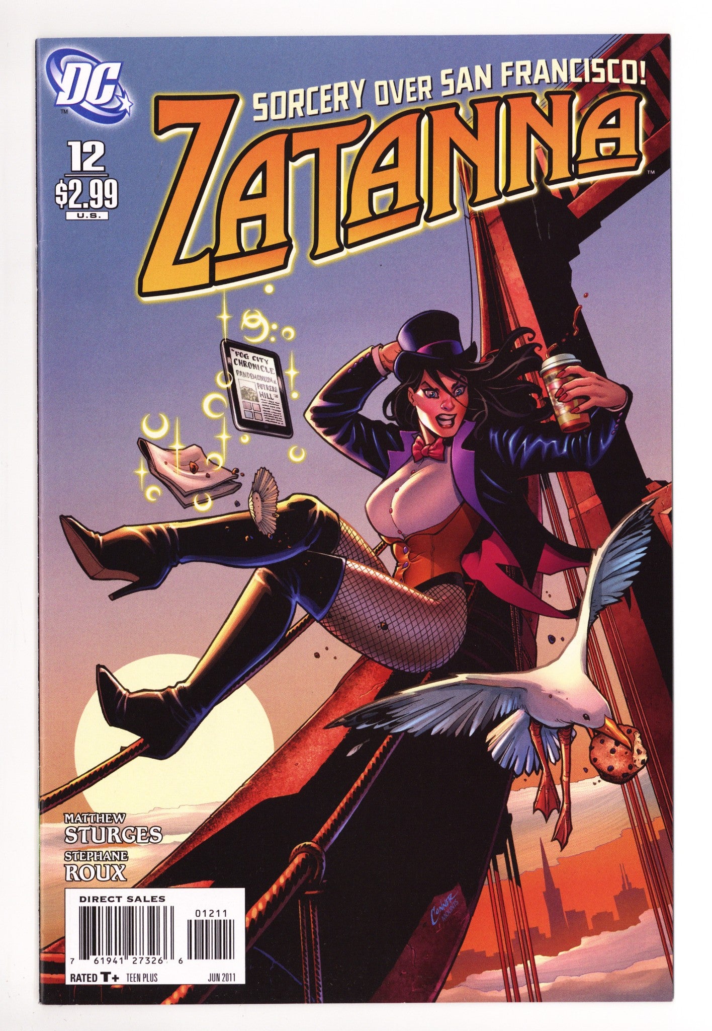Zatanna Vol 2 12 VF (8.0) (2011) 