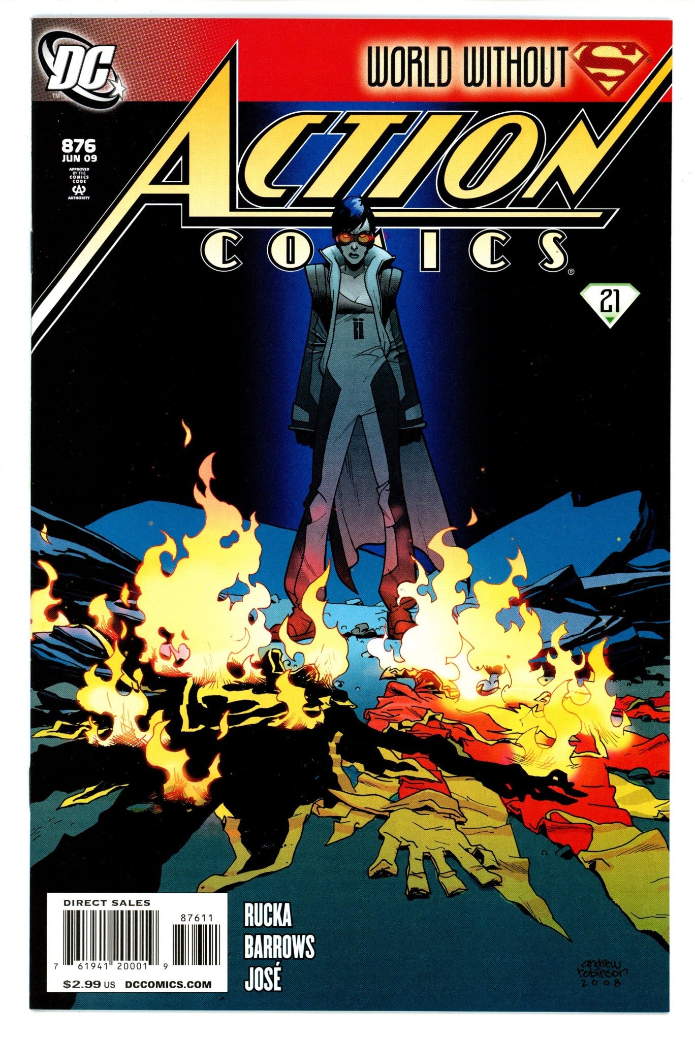 Action Comics Vol 1 876 High Grade (2009) 