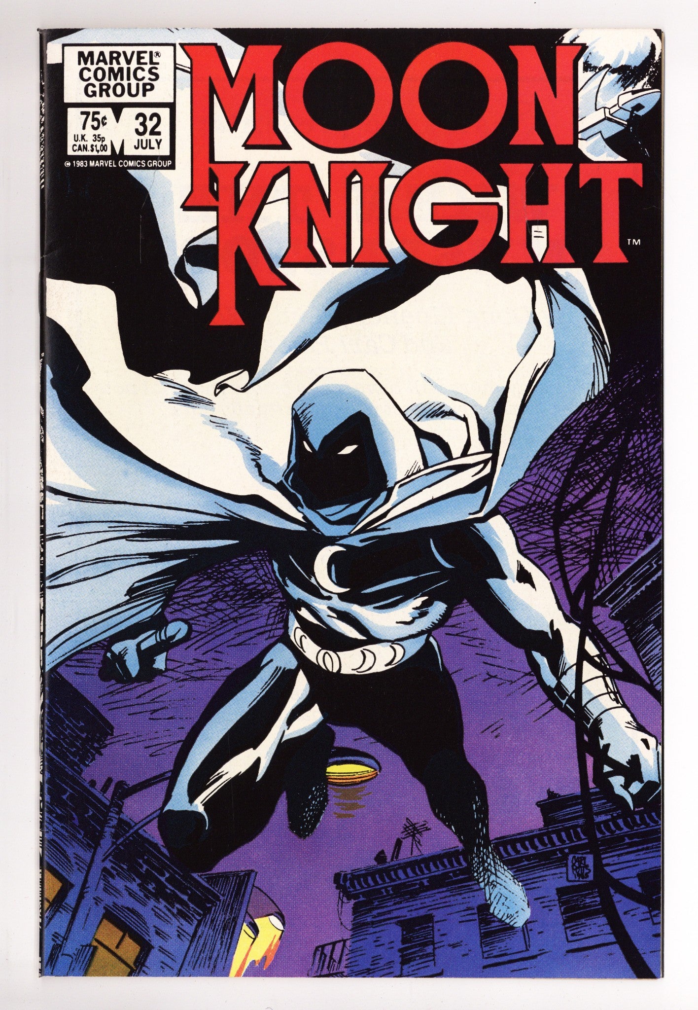 Moon Knight Vol 1 32 NM- (9.2) (1983) 