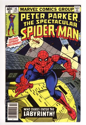 The Spectacular Spider-Man Vol 1 35 Mid Grade (1979) Newsstand