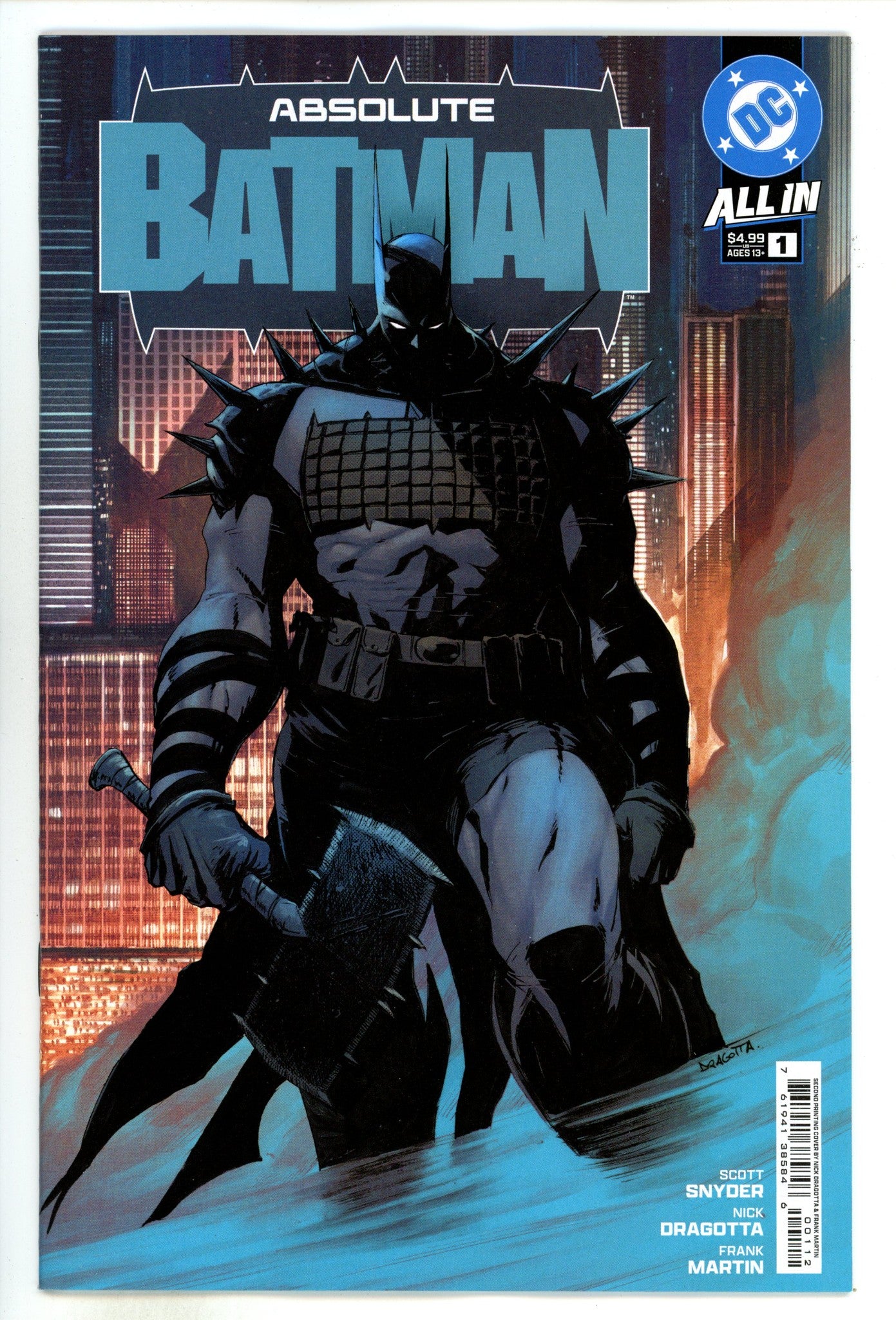 Absolute Batman  1  2Nd Print  (2024)