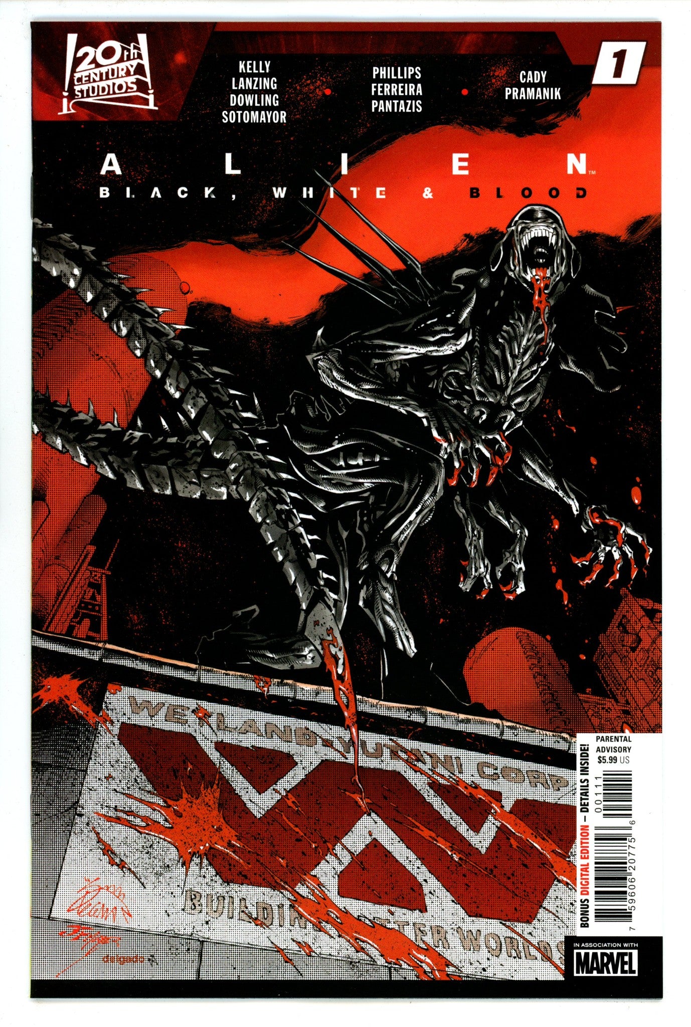 Alien Black White Blood 1 (2024)