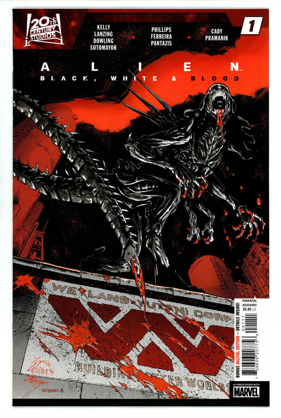 Alien Black White Blood 1 (2024)