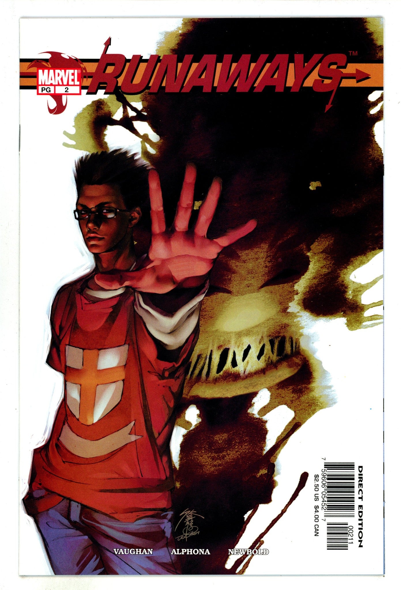 Runaways Vol 1 2 High Grade (2003) 