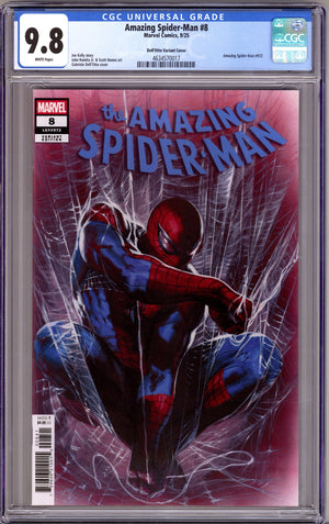 Amazing Spider-Man Vol 7 8 CGC 9.8 (NM/M) (2025) Dell'Otto Variant