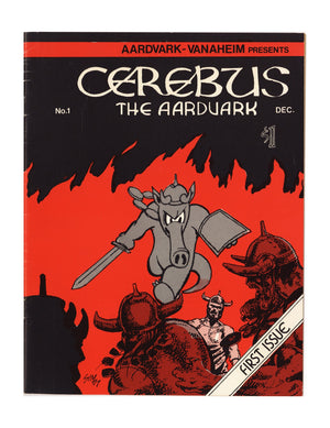 Cerebus 1 FN (6.0) (1977) Signed x1 1st Page Dave Sim