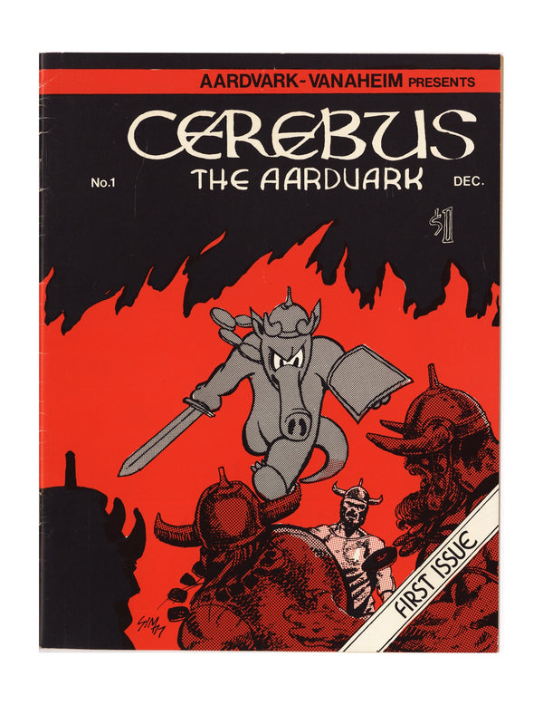Cerebus 1 FN (6.0) (1977) Signed x1 1st Page Dave Sim