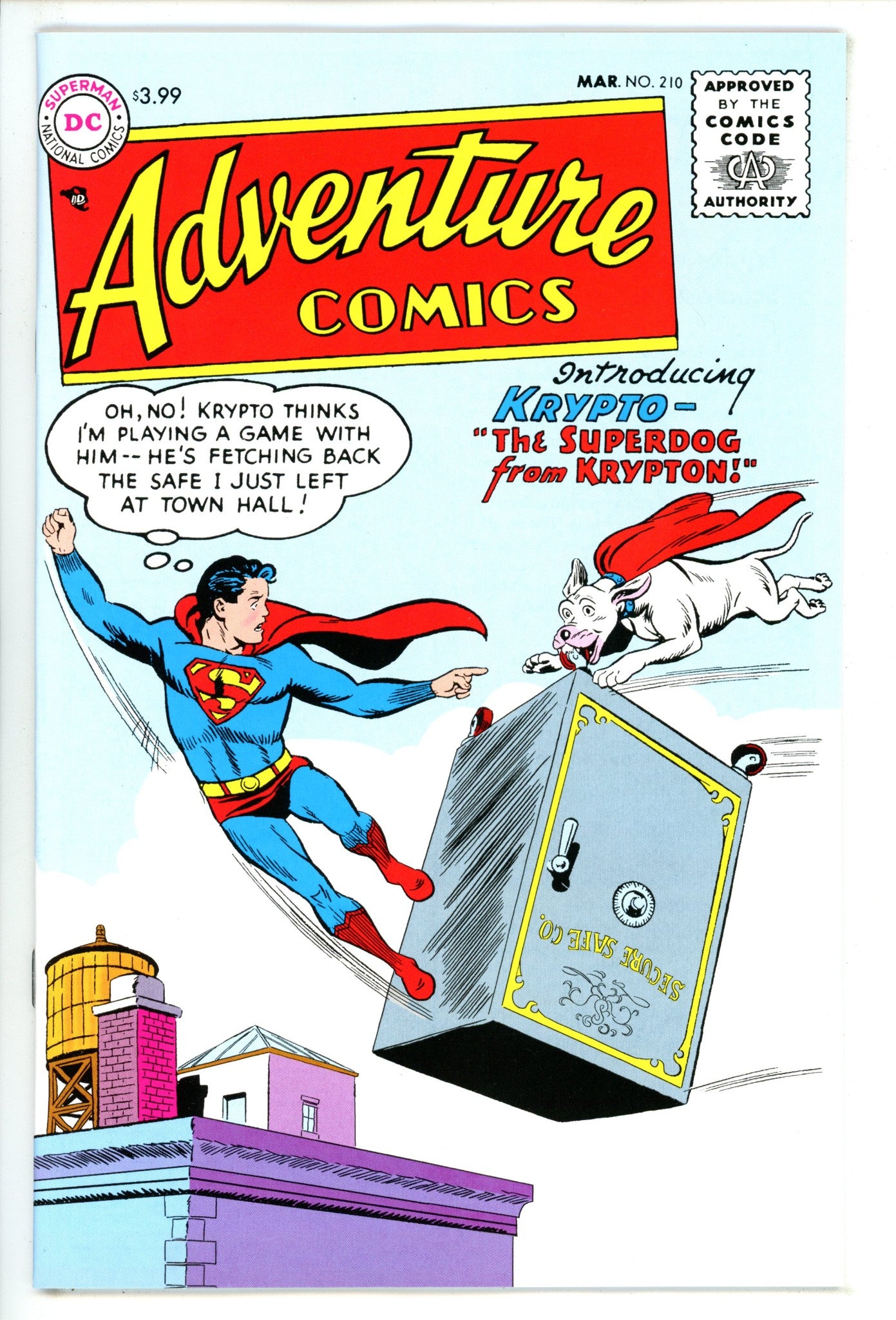 Adventure Comics 210 Corrected Facsimile (2025)