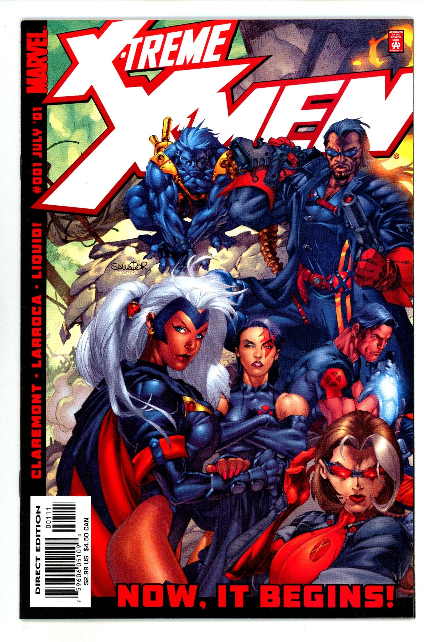 X-Treme X-Men Vol 1 1 High Grade (2001) 