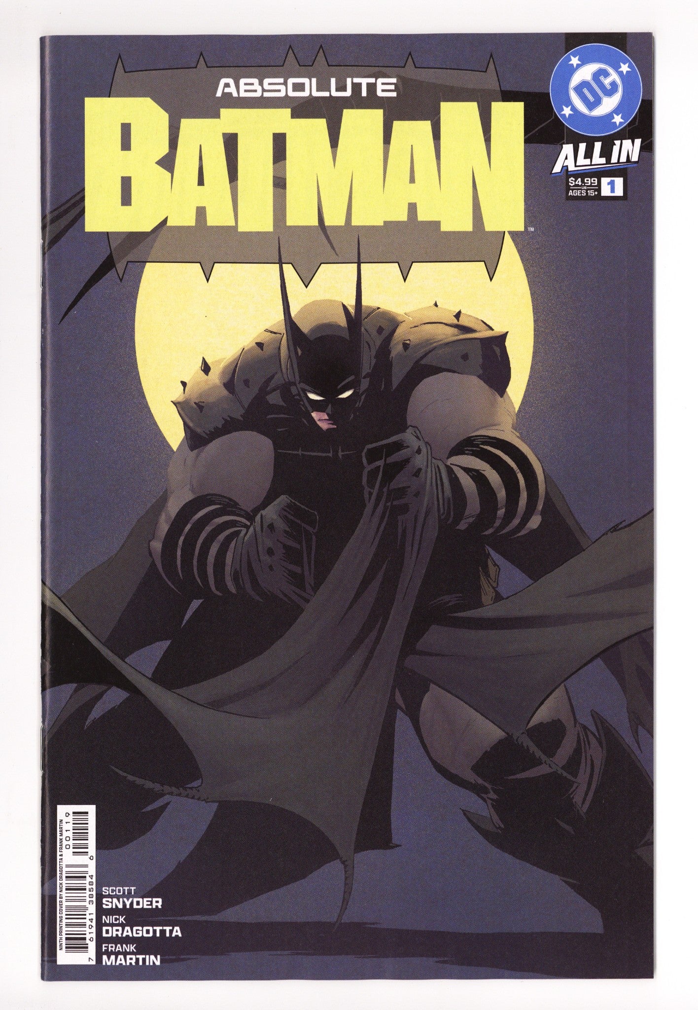 Absolute Batman 1 9Th Print (2025)