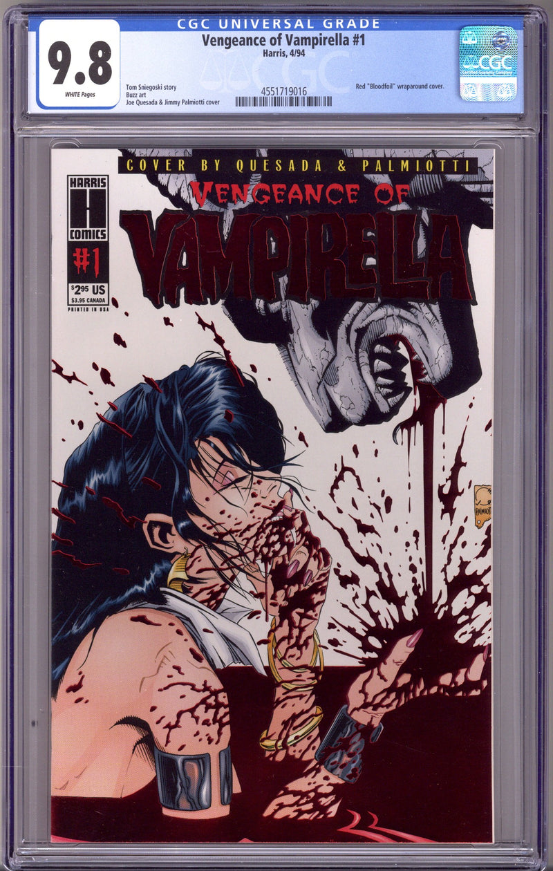 Vengeance of Vampirella Vol 1 1 CGC 9.8 (NM/M) (1994) 