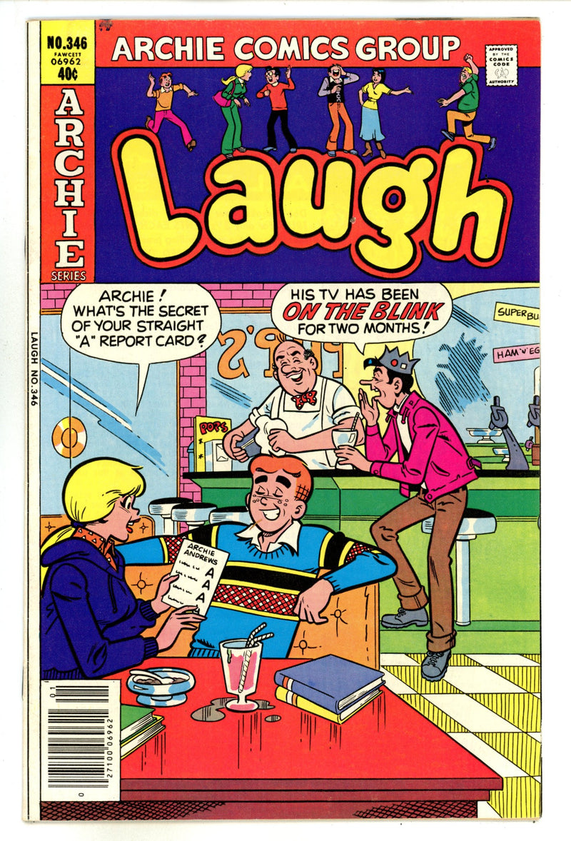 Laugh Comics  346  Mid Grade  (1980)  