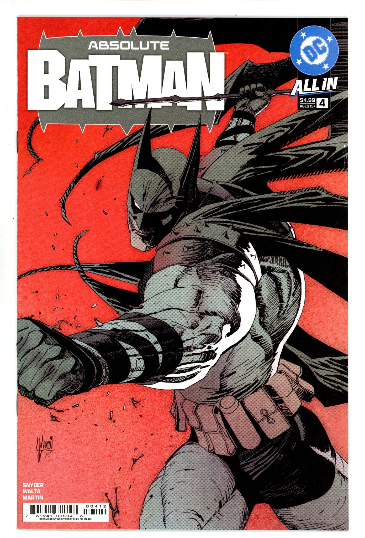 Absolute Batman 4 2Nd Print (2025)