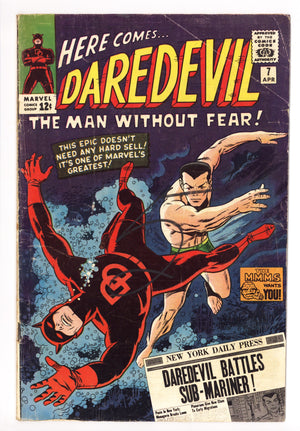 Daredevil Vol 1 7 VG- (3.5) (1965) 