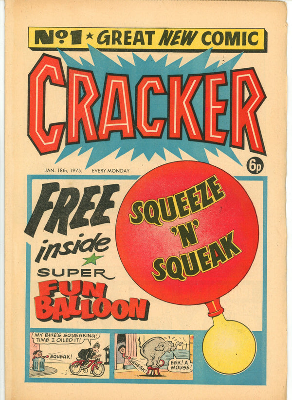 Cracker 1 FN (6.0) No Gift (1975)
