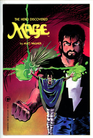 Mage: The Hero Discovered 1 VF- Signed 1st Page Matt Wagner (1984)