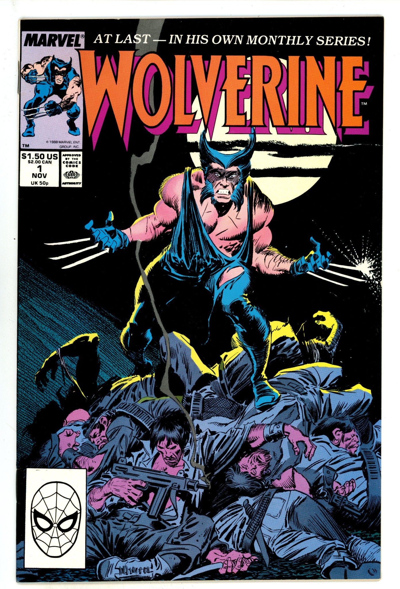 Wolverine Vol 2 1 FN+ (6.5) (1988) 