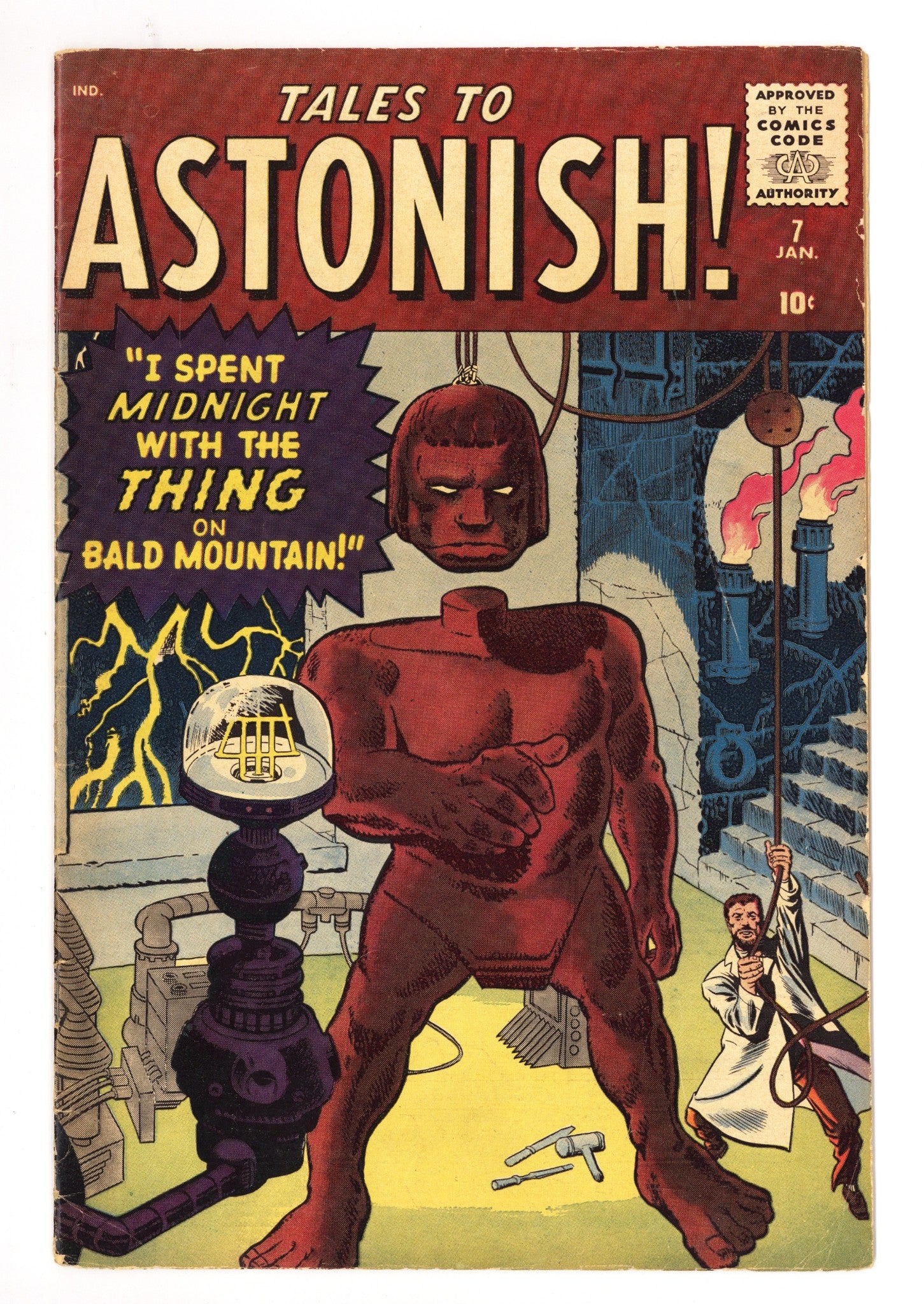 Tales to Astonish Vol 1 7  VG/FN (5.0)   (1960)        
