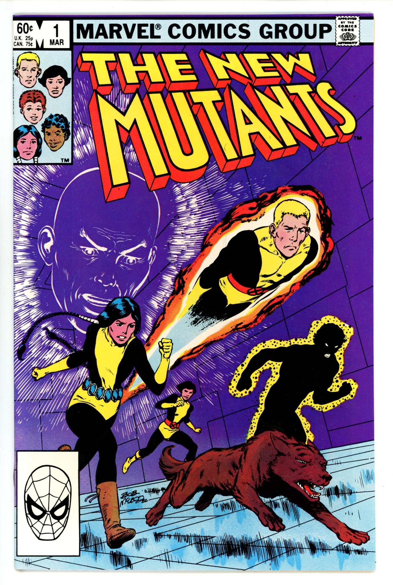 The New Mutants Vol 1 1 NM- (9.2) (1983) 