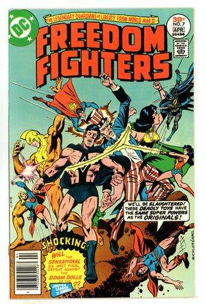 Freedom Fighters Vol 1 7 VF- (7.5) (1977) 