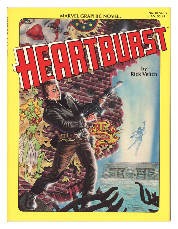 Marvel Graphic Novel 10 High Grade Heartburst (1984)