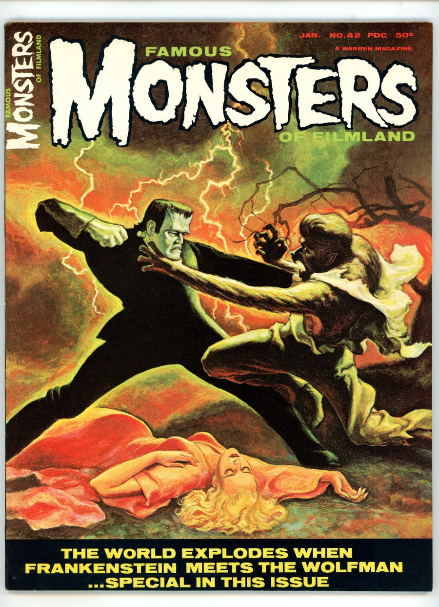 Famous Monsters of Filmland  42  NM- (9.2)  (1967)  