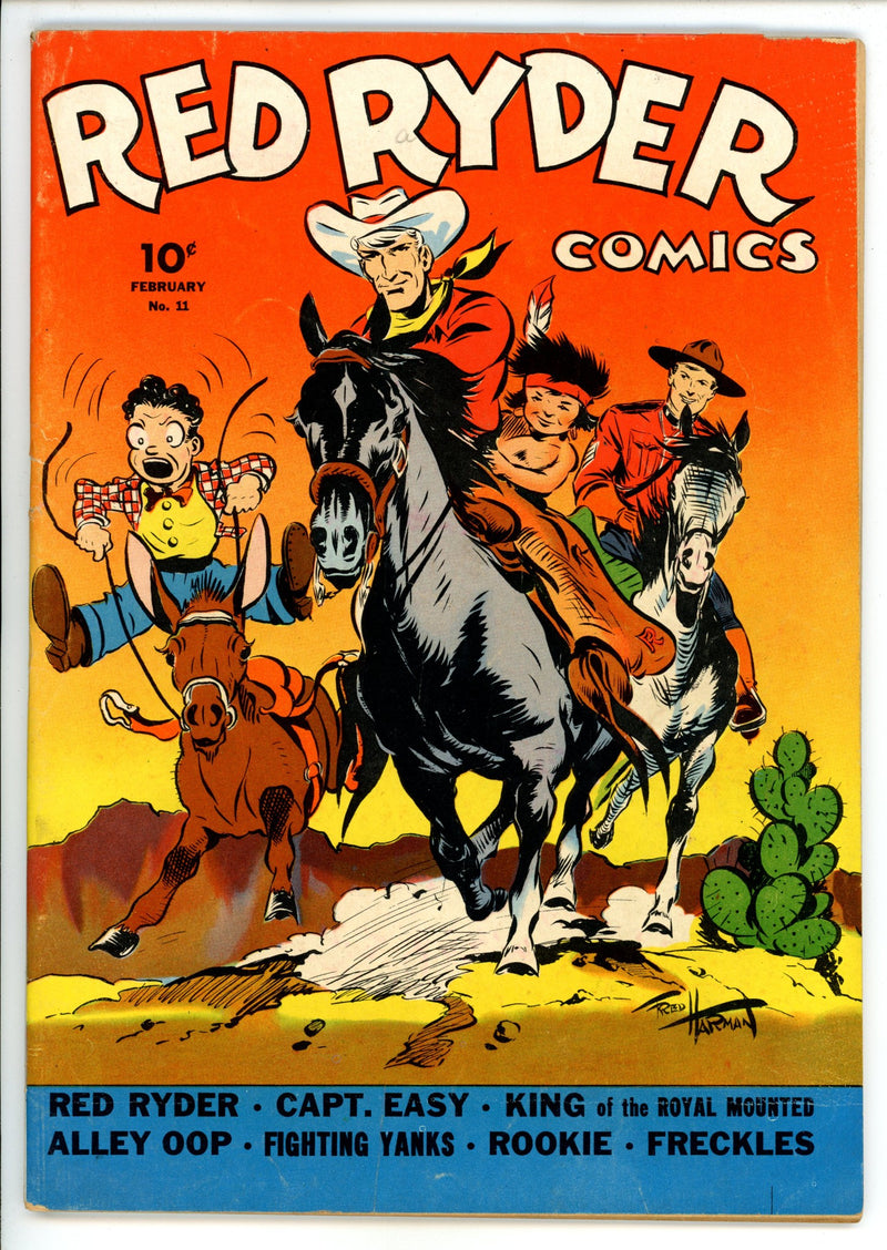 Red Ryder Comics 11 FN- (5.5) (1943) 